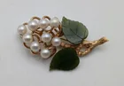  Preview image for Lot# 27 - Gold FILLED Pearl Jade Flower  