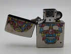  Preview image for Lot# 56 - ZIPPO Mushroom Skull Black Ice 