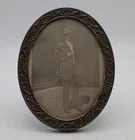  Preview image for Lot# 58 - Antique Metal Embossed Picture 