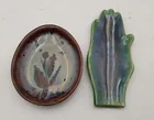  Preview image for Lot# 118 - Drip Glazed Tray Stoneware Fl 