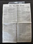  Preview image for Lot# 6 - Civil War NY Times Newspaper Fe 