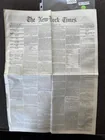  Preview image for Lot# 5 - Civil War NY Times Newspaper Fe 