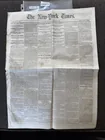  Preview image for Lot# 9 - Civil War NY Times Newspaper Ja 