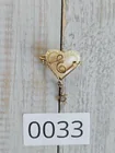  Preview image for Lot# 33 - Antique Monogrammed Heart Pin  