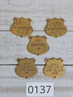  Preview image for Lot# 137 - Lot of 5 Shield Tags 71st Vet 