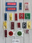  Preview image for Lot# 146 - Lot of VTG Xray Letter Marker 