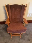  Preview image for Lot# 733 - OAK GLIDER ROCKER 