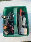 Preview image for Lot# 814 - PLASTIC CARRIER W/PAINT SCRAP 