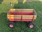  Preview image for Lot# 834 - CHILD'S STEEL PULL TYPE WAGON 