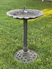  Preview image for Lot# 849 - CAST ALUMINUM BIRD BATH - 27" 