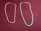  Preview image for Lot# 143 - (2) CORAL BEAD / PEARL NECKLA 