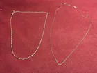  Preview image for Lot# 145 - PAIR OF 14KT GOLD CHAIN NECKL 