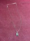  Preview image for Lot# 150 - 14KT GOLD H PENDANT NECKLACE  