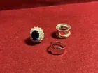  Preview image for Lot# 164 - (3) STERLING SILVER RINGS SAP 