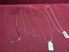  Preview image for Lot# 171 - (4) .925 STERLING SILVER NECK 