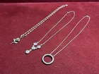  Preview image for Lot# 173 - (3) .925 STERLING SILVER NECK 