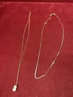  Preview image for Lot# 189 - PAIR OF 14KT GOLD CHAINS / PE 
