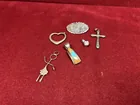  Preview image for Lot# 197 - (6) MIX STERLING SILVER PENDA 