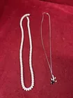  Preview image for Lot# 199 - STERLING SILVER NECKLACE / PE 