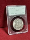  Preview image for Lot# 39 - 1947-D US SILVER WALKING HALF  