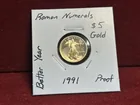  Preview image for Lot# 123 - 1991 UNITED STATES $5 GOLD EA 