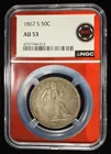  Preview image for 1867-S SEATED LIBERTY HALF DOLLAR NGC 