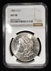  Preview image for 1883-S MORGAN DOLLAR NGC AU-58 