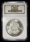  Preview image for 1892-CC MORGAN DOLLAR NGC MS-61 