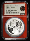  Preview image for 2024-P SILVER LIBERTY & BRITANNIA NGC 