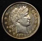  Preview image for 1892 BARBER QUARTER AU 
