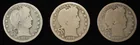  Preview image for 1907-S, 10-D, 14 BARBER QUARTERS GOOD 