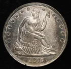  Preview image for 1875 SEATED LIBERTY HALF DOLLAR AU RIM 