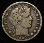  Preview image for 1900 BARBER HALF DOLLAR FINE 