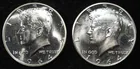  Preview image for (2) 90% SILVER 1964 KENNEDY HALF DOLLARS 