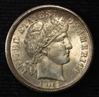  Preview image for 1905 BARBER DIME CH BU 