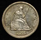  Preview image for 1875-S 20C PIECE AU/BU 
