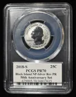  Preview image for 2018-S 25C BLOCK ISLAND NP SILVER PCGS 