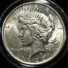 Preview image for 1922 PEACE DOLLAR BU 