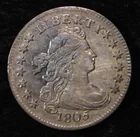  Preview image for 1805 DRAPED BUST DIME CHOICE ORIG AU/UNC 