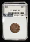  Preview image for 1853 BRAIDED HAIR HALF CENT PCI SUPERB 