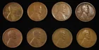  Preview image for 8 NICE EARLY SEMIKEY WHEAT CENTS 