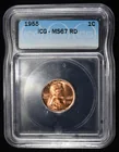  Preview image for 1955 WHEAT CENT ICG MS67RD 