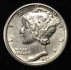  Preview image for 1926-S MERCURY DIME SHARP BU FSB 