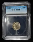  Preview image for 1960-D ROOSEVELT DIME ICG MS67 