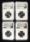 Preview image for (4) GRADED DEC OF INDEPENDENCE 25C NGC 