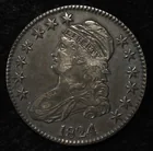  Preview image for 1824 CAPPED BUST HALF DOLLAR XF 