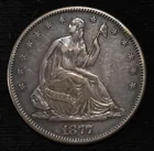  Preview image for 1877-S SEATED LIBERTY HALF DOLLAR AU 