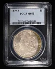  Preview image for 1879-S MORGAN DOLLAR PCGS MS-63 