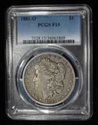  Preview image for 1881-O MORGAN DOLLAR PCGS F-15 
