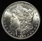  Preview image for 1897-S MORGAN DOLLAR GEM BU 